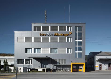 Münsingen, Verwaltungsgebäude InfraWerkeMünsingen