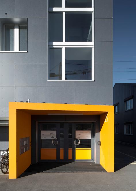 Münsingen, Verwaltungsgebäude InfraWerkeMünsingen